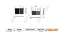 DR!VE+ DP1110.12.0161 Filter, Innenraumluft