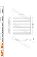DR!VE+ DP1110.12.0163 Filter, Innenraumluft