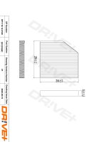 DR!VE+ DP1110.12.0169 Filter, Innenraumluft