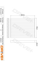 DR!VE+ DP1110.12.0171 Filter, Innenraumluft