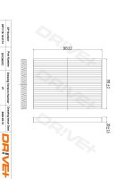 DR!VE+ DP1110.12.0173 Filter, Innenraumluft