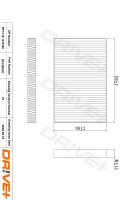 DR!VE+ DP1110.12.0198 Filter, Innenraumluft