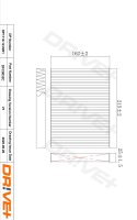 DR!VE+ DP1110.12.0201 Filter, Innenraumluft