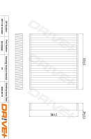 DR!VE+ DP1110.12.0204 Filter, Innenraumluft