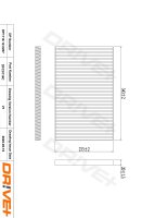 DR!VE+ DP1110.12.0207 Filter, Innenraumluft