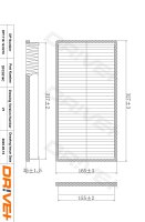 DR!VE+ DP1110.12.0210 Filter, Innenraumluft