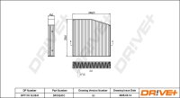 DR!VE+ DP1110.12.0241 Filter, Innenraumluft