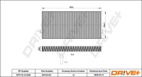 DR!VE+ DP1110.12.0245 Filter, Innenraumluft