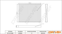 DR!VE+ DP1110.12.0263 Filter, Innenraumluft