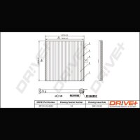 DR!VE+ DP1110.12.0294 Filter, Innenraumluft