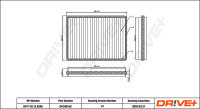 DR!VE+ DP1110.12.0296 Filter, Innenraumluft