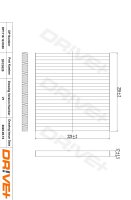 DR!VE+ DP1110.12.0320 Filter, Innenraumluft