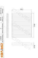 DR!VE+ DP1110.12.0328 Filter, Innenraumluft