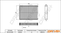 DR!VE+ DP1110.12.0332 Filter, Innenraumluft