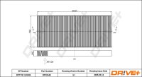 DR!VE+ DP1110.12.0349 Filter, Innenraumluft