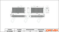 DR!VE+ DP1110.12.0354 Filter, Innenraumluft