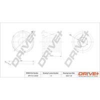 DR!VE+ DP1110.13.0035 Kraftstofffilter