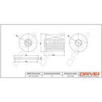 DR!VE+ DP1110.13.0044 Kraftstofffilter