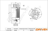 DR!VE+ DP1110.13.0047 Kraftstofffilter