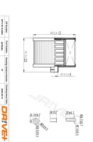 DR!VE+ DP1110.13.0053 Kraftstofffilter
