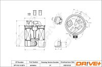 DR!VE+ DP1110.13.0074 Kraftstofffilter