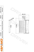 DR!VE+ DP1110.13.0086 Kraftstofffilter