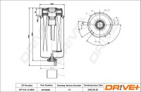 DR!VE+ DP1110.13.0092 Kraftstofffilter