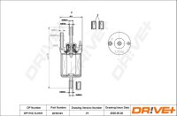 DR!VE+ DP1110.13.0101 Kraftstofffilter