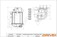 DR!VE+ DP1110.13.0117 Kraftstofffilter