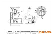 DR!VE+ DP1110.13.0122 Kraftstofffilter