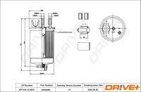 DR!VE+ DP1110.13.0259 Kraftstofffilter