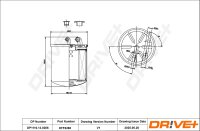 DR!VE+ DP1110.13.0288 Kraftstofffilter