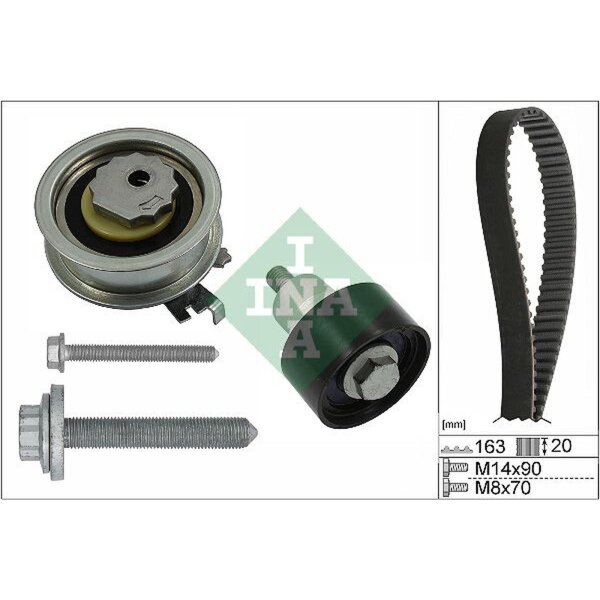 Schaeffler INA 530 0592 11 Zahnriemensatz