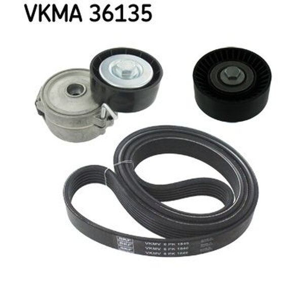 SKF VKMA 36135 Keilrippenriemensatz