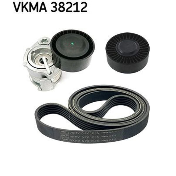 SKF VKMA 38212 Keilrippenriemensatz