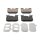 JURID 573602J Bremsbelagsatz, Scheibenbremse