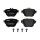 JURID 573845J Bremsbelagsatz, Scheibenbremse