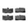 JURID 573413J Bremsbelagsatz, Scheibenbremse