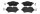 JURID 573762J Bremsbelagsatz, Scheibenbremse