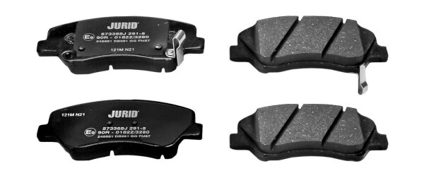 JURID 573368J Bremsbelagsatz, Scheibenbremse