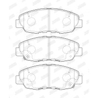 JURID 573807J Bremsbelagsatz, Scheibenbremse