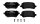 JURID 573667J Bremsbelagsatz, Scheibenbremse