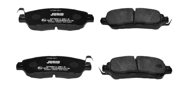 JURID 573801J Bremsbelagsatz, Scheibenbremse