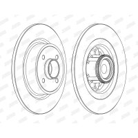 JURID 562368JC-1 Bremsscheibe