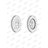 JURID 562954JC-1 Bremsscheibe