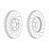 JURID 563197JC-1 Bremsscheibe