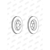 JURID 562972JC-1 Bremsscheibe