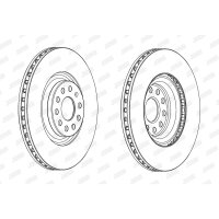 JURID 562663JC-1 Bremsscheibe