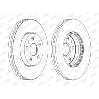 JURID 562462JC-1 Bremsscheibe