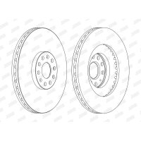 JURID 562239JC-1 Bremsscheibe